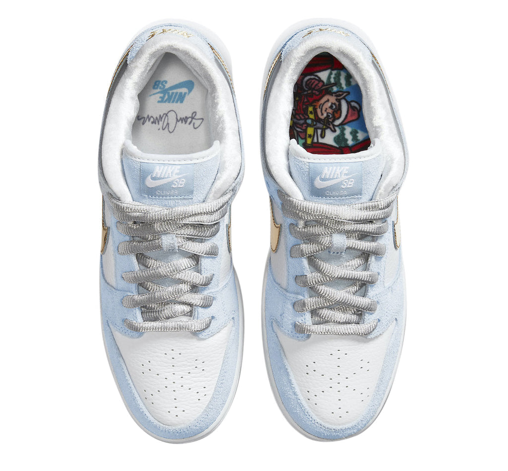 Sean Cliver X Nike SB Dunk Low Holiday Special DC9936-100