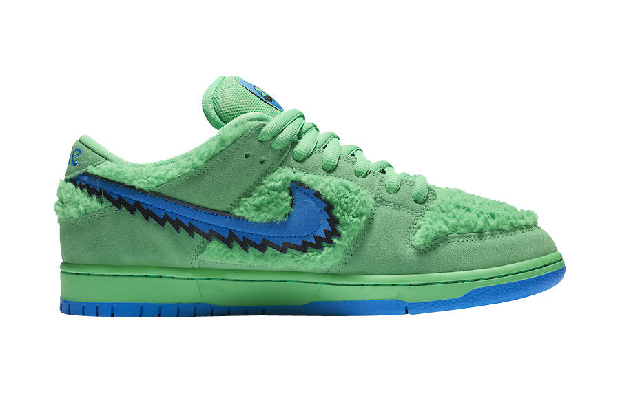 Grateful Dead X Nike SB Dunk Low Green Bear CJ5378-300