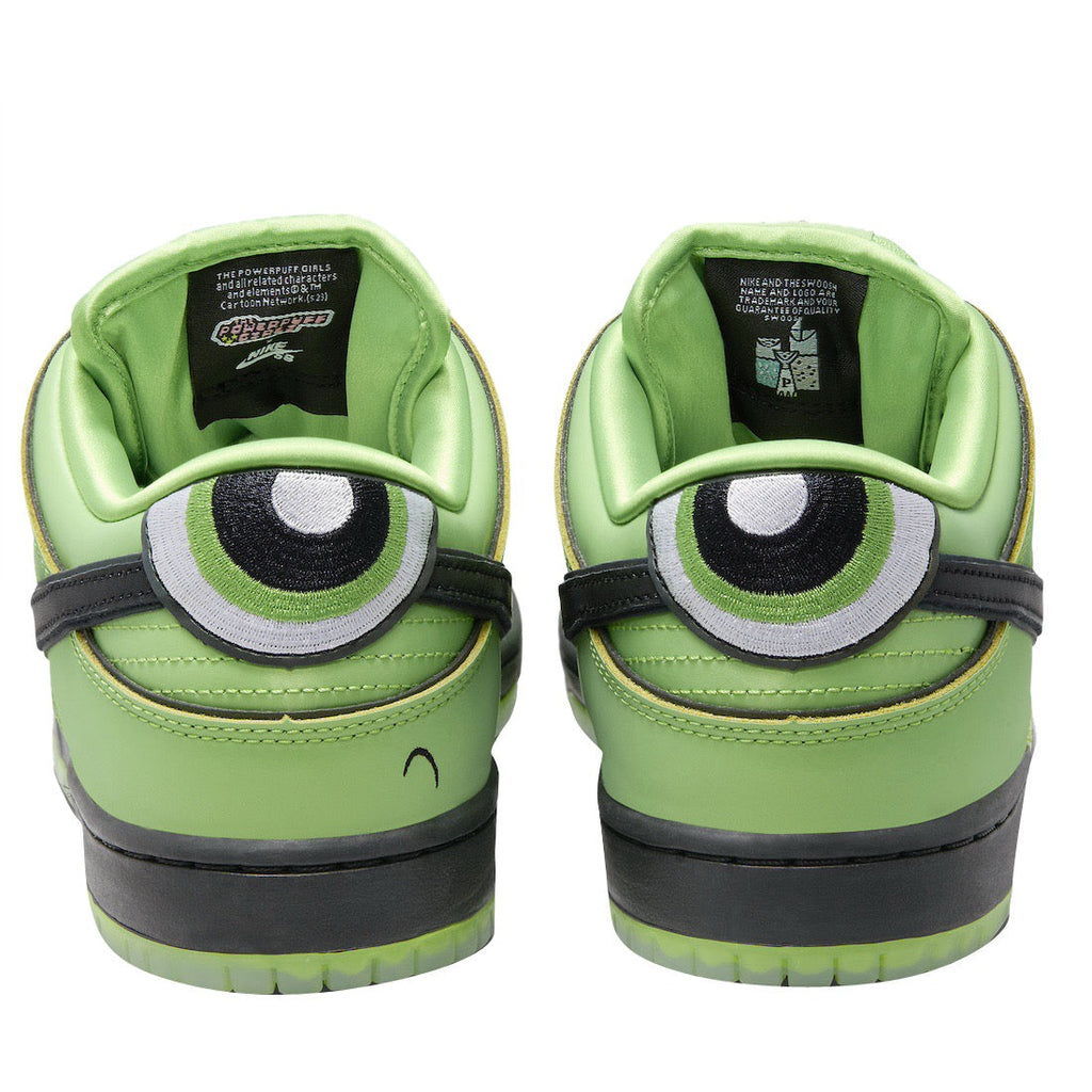 The Powerpuff Girls x Nike SB Dunk Low Buttercup FZ8319-300