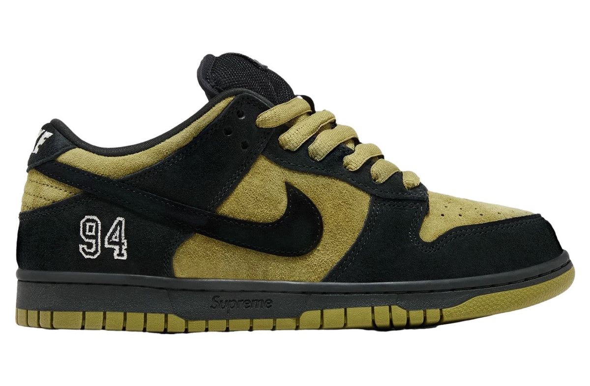 Supreme x Nike SB Dunk Low Camper Green Camper Green / Black HQ8487-300