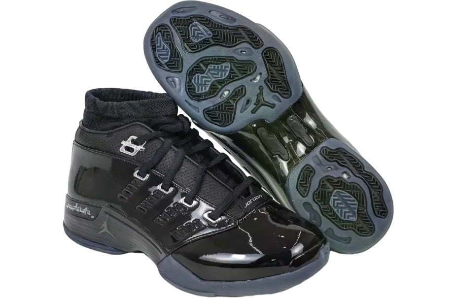 Air Jordan 17 Low Black Patent IV7640-001